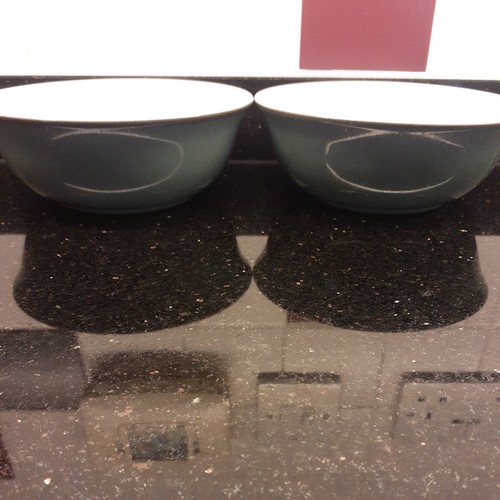 Denby regency green bowls - denby,
