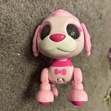2016 Zoomer Zupps Tiny Pups Coco interactive with lights and sounds 4" robot dog