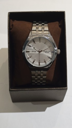 Omax men silver stainless - men's,