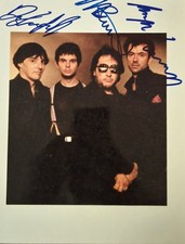 THE STRANGLERS signed 20x25 cm