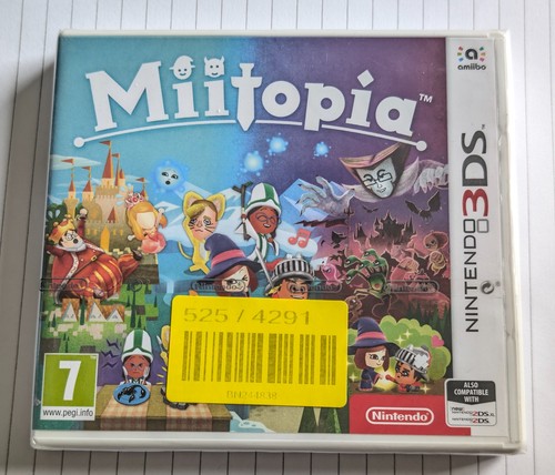 Miitopia pal nintendo 3ds - pal,