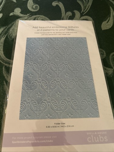 Spellbinders embossing folder - spellbinders,