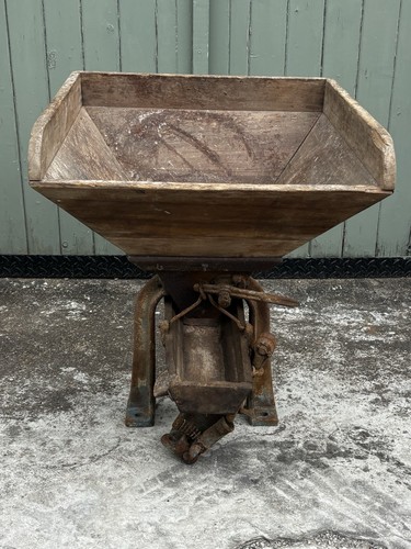 Vintage farm hopper planter - vintage,