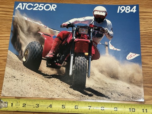 1984 atc 250r - sales, brochure