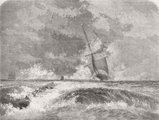 SHIPS. Among the Breakers