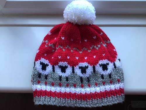 Adult hand knitted - -, sheep