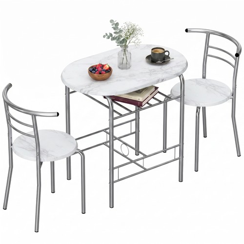 Homcom breakfast bar table and - homcom,