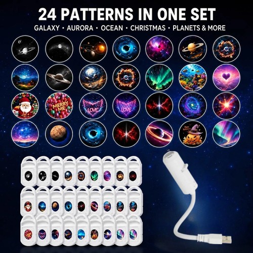 Galaxy projector in - 24, 1