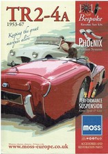TRIUMPH TR2 TR3 TR3A TR4 TR4A (1953-67) COMPREHENSIVE PARTS CATALOGUE