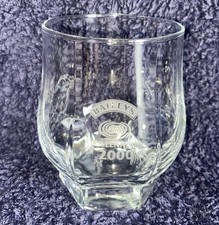 BAILEYS MILLENNIUM 2000 HEXAGONAL IRISH CREAM LIQUOR GLASS 4 INCHES (10CM) VGC. 