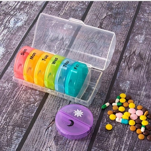 Day weekly pill box - 7,