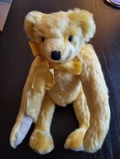 Merrythought Limited Edition Goldie GG14V with labels and signed by John Axe