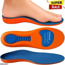 Orthotic Shoe Insoles Comfortable Cushion Shock Absorbing Arch Support Unisex UK