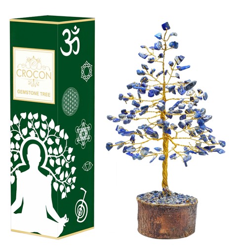 Lapis lazuli crystal tree - lazuli,