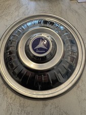 VESPA Primavera Rally LVB GL PX 10" Stainless Steel SPARE Wheel Cover Trim Red