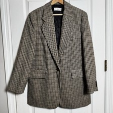 Mango Oversized Houndstooth