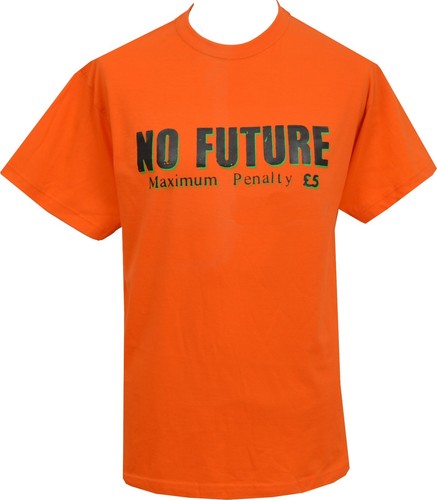 Mens orange shirt future - mens, t-shirt