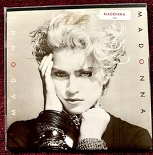 MADONNA MINT FIRST ALBUM 1982 GOLD STAMP PROMO & HYPE STICKER EVERYBODY RECORD