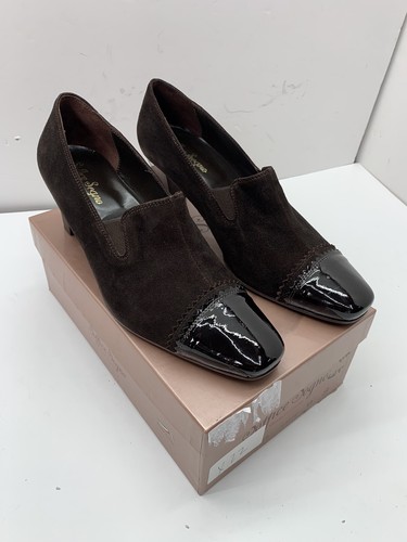Ladies brown suede - , stylish