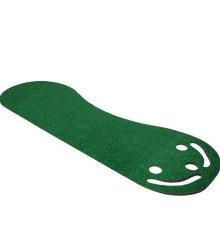 Golf putting mat - , slope