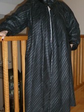 Lather winter coat with fur lining