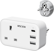 Mscien UK to European Plug