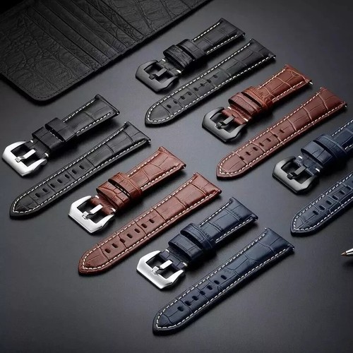 Croc leather strap - croc, watch