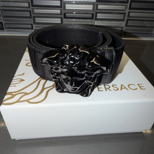 Versace black belt for - , sale