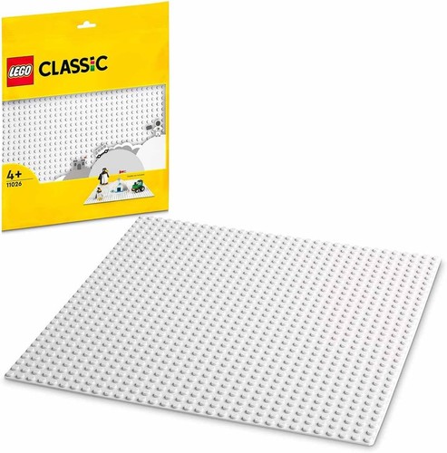 Lego classic white baseplate - lego,