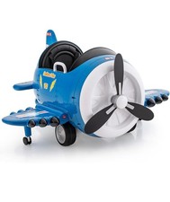 12V Battery Powered Kids Ride On Plane Car Toy Toddlers Electric Airplane