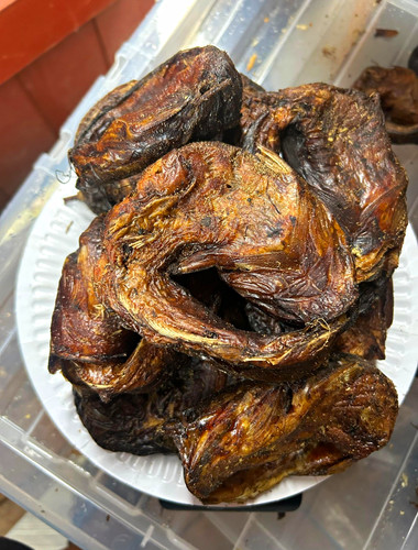 Dried river catfish - river, whole