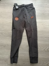 Chelsea FC Tech Fleece Nike Boys Grey Joggers Tracksuit Bottoms Size Medium BNWT