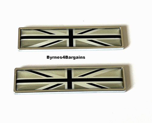 2pcs union jack stickers badge - union,