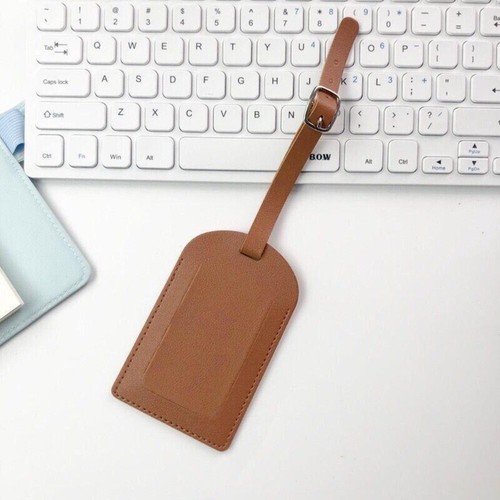 Leather suitcase luggage tags - luggage,