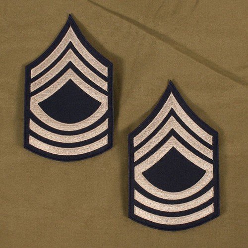 Replica master sergeant rank - sergeant,