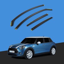 MINI COOPER ONE F55 MK3 2014-2023 5 Door Hatchback Wind Deflectors 4pc Tinted