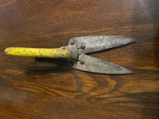 Vintage Yellow Steel Lawn