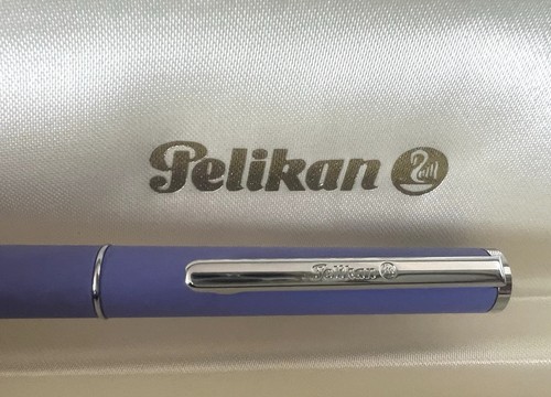 Pelikan fountain pen - pelikan, purple