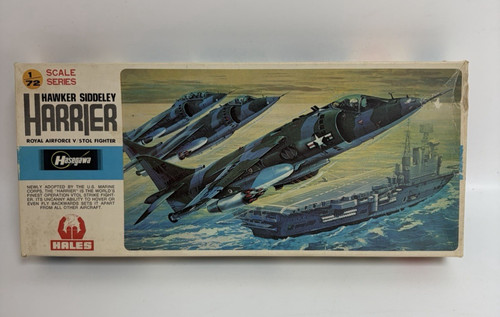 Hasegawa hales raf hawker - 1:72,