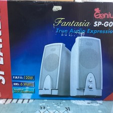 2 x Genius Fantasia SP - G06 Computer  Speakers. Used.