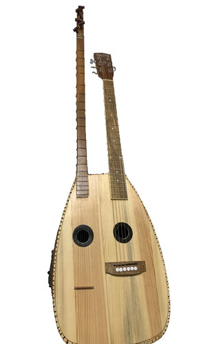 Rare double neck instrument - neck,