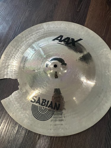 Sabian aax china cracked - sabian,