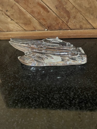 Waterford crystal speedboat - waterford,
