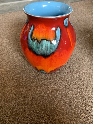 Poole pottery 1980s volcano - 1980s,