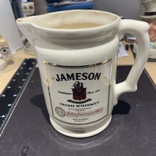  RARE JOHN JAMESON IRISH WHISKEY JUG  MADE IN ENGLAND PRISTINE.