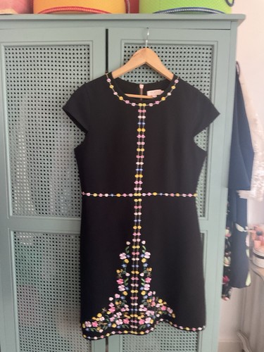 Ted baker black jeorjia dress - ted,
