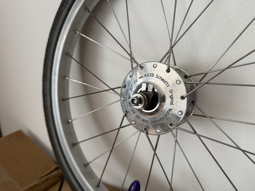 Brompton front wheel hub - brompton,