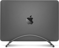 Twelve South BookArc Flex Vertical Laptop Stand-Adjustable Holder Black - Refurb