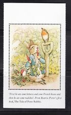 GB MNH CINDERELLA Stamp LABEL Beatrix Potter Prestige PETER RABBIT RADISH DX15