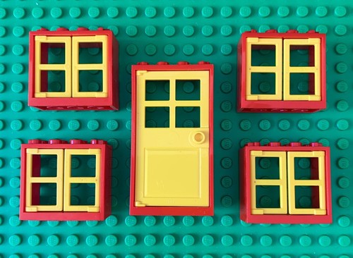 Lego windows door set - lego,